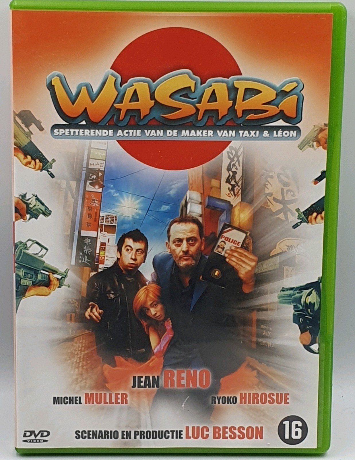 Te koop: Wasabi DVD - Actiekomedie met Jean Reno, Vanaf 16 jaar, Nederlands, Ophalen of Verzenden, Frans