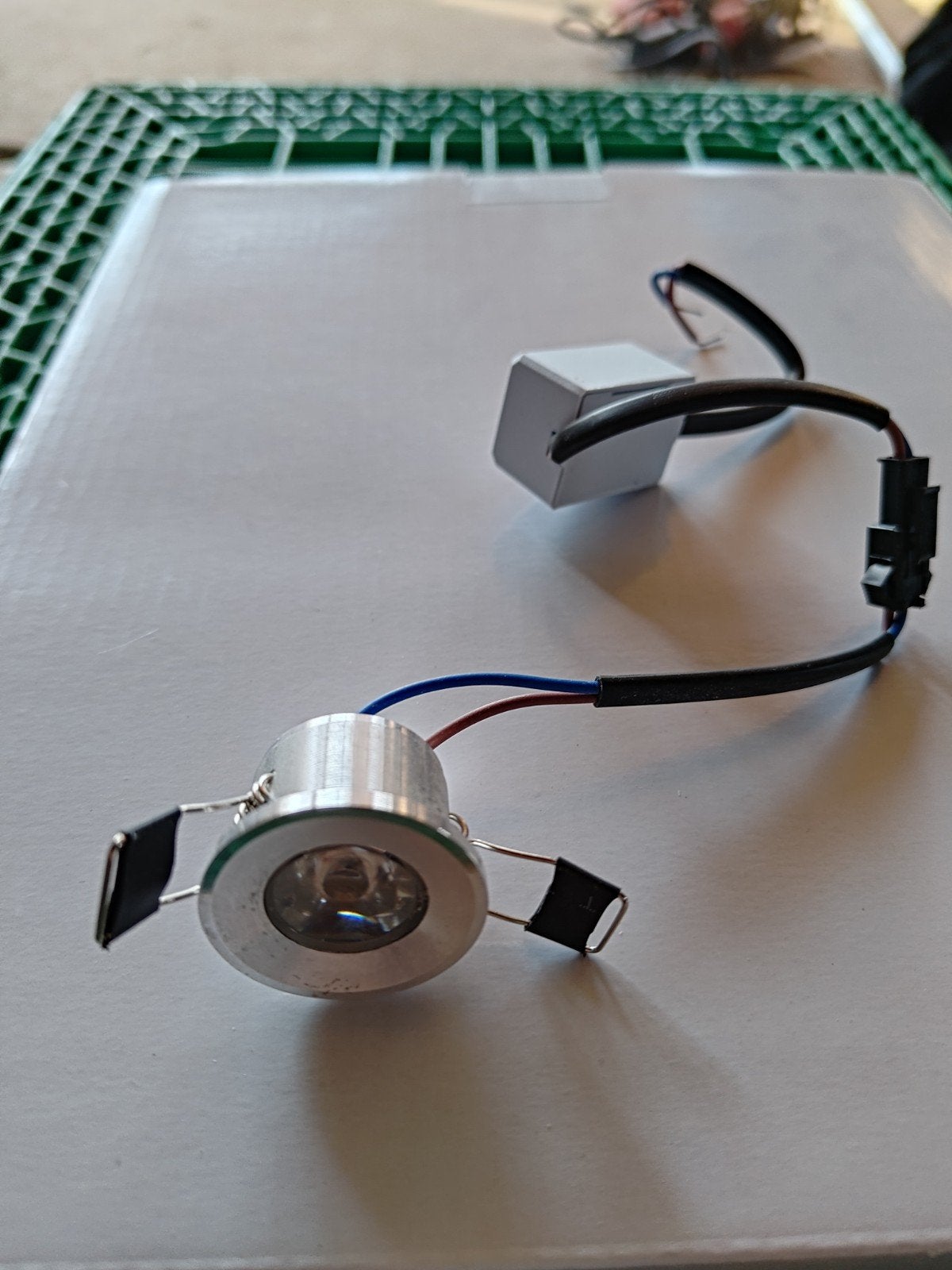 Mini LED Inbouwspots 20 stuks, gatmaat 24 mm, Ophalen of Verzenden, Zo goed als nieuw, LED, Metaal