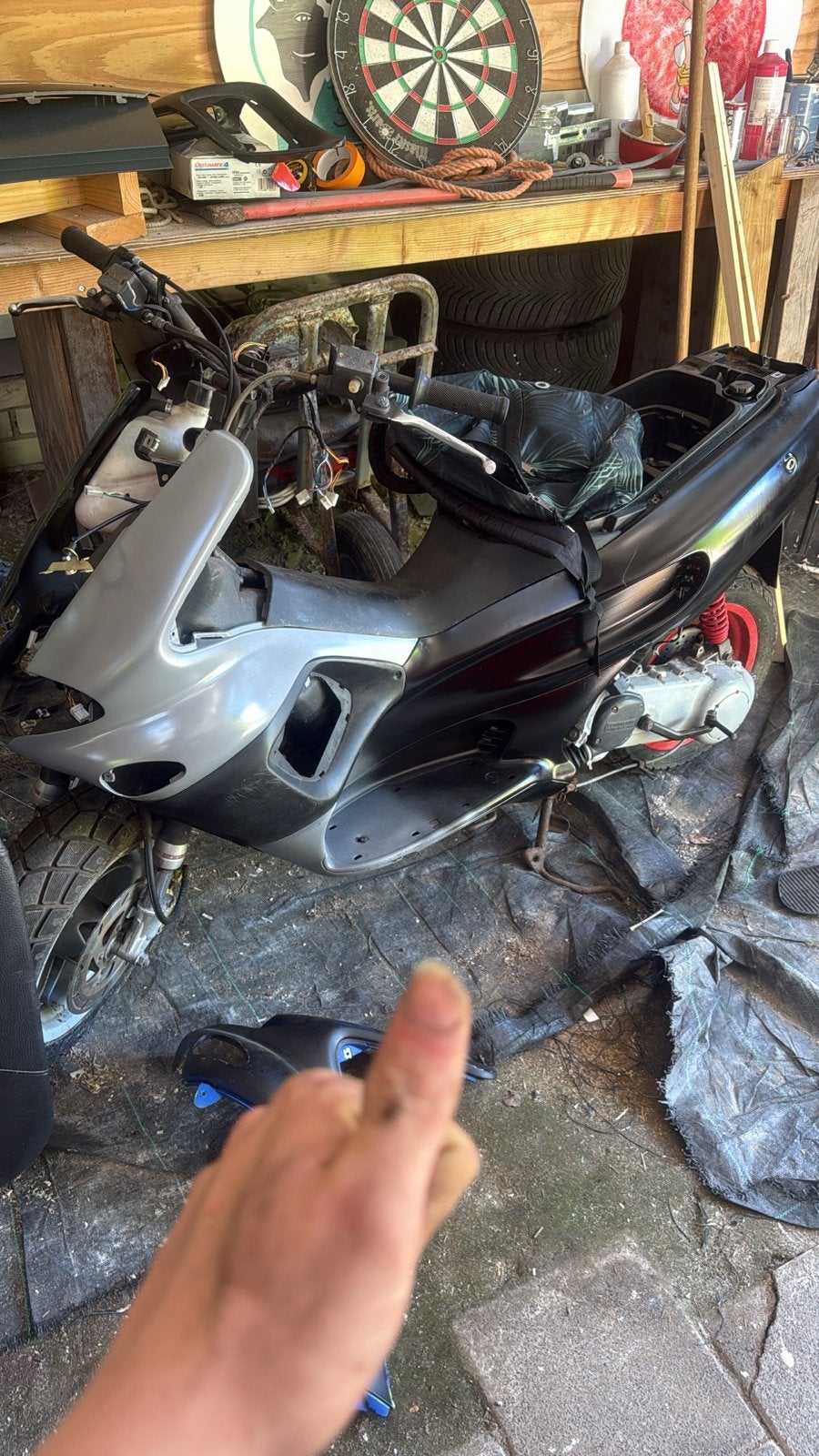 Runner 50 cc met extra kappen niet lopend, Ophalen, Tweetakt, Overige modellen