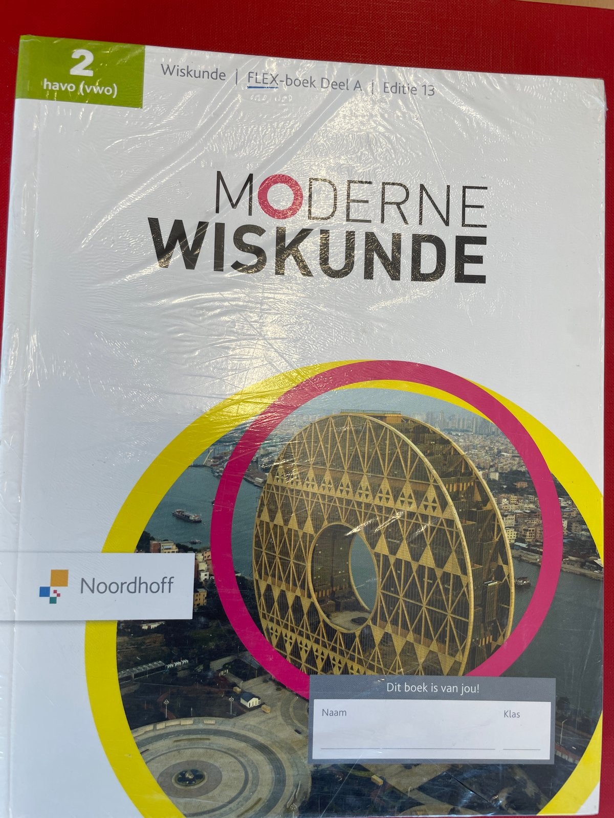 Moderne Wiskunde 2 havo (vwo) FLEX-boek Deel A/B Editie 13, Boeken, Ophalen of Verzenden, Nieuw, HAVO, Wiskunde A