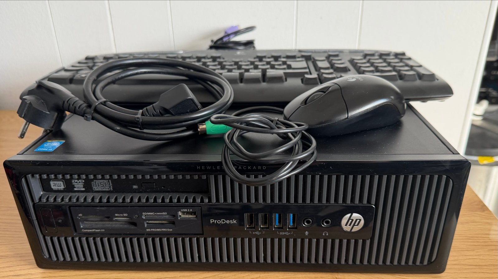 HP ProDesk 400 G1 SFF Desktop PC, Computers en Software, Desktop Pc's, Ophalen of Verzenden, Zo goed als nieuw, SSD, 3 tot 4 Ghz
