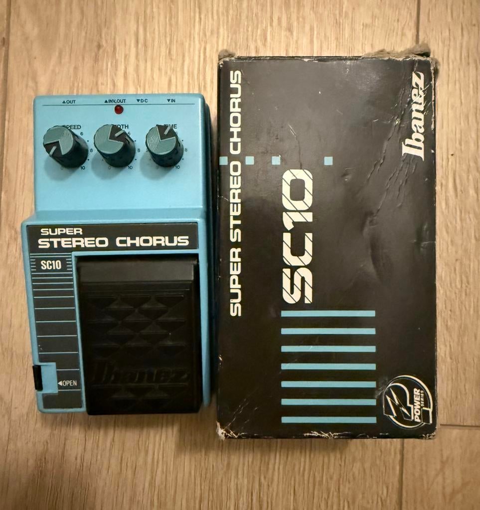 Ibanez Super Stereo Chorus Sc10 Vintage!, Muziek en Instrumenten, Ophalen of Verzenden, Gebruikt, Chorus