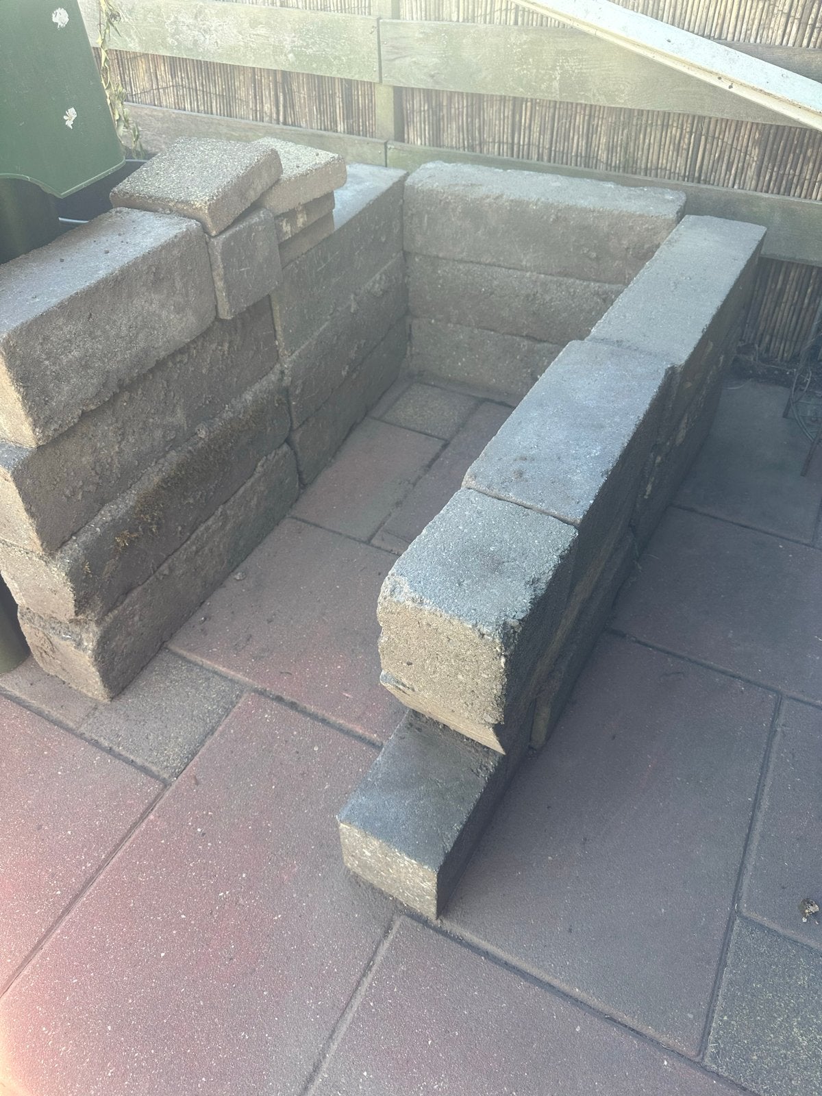 Gebruikte betonnen opsluitbanden / stapelblokken, Overige materialen, Gebruikt, Overige typen, Ophalen of Verzenden
