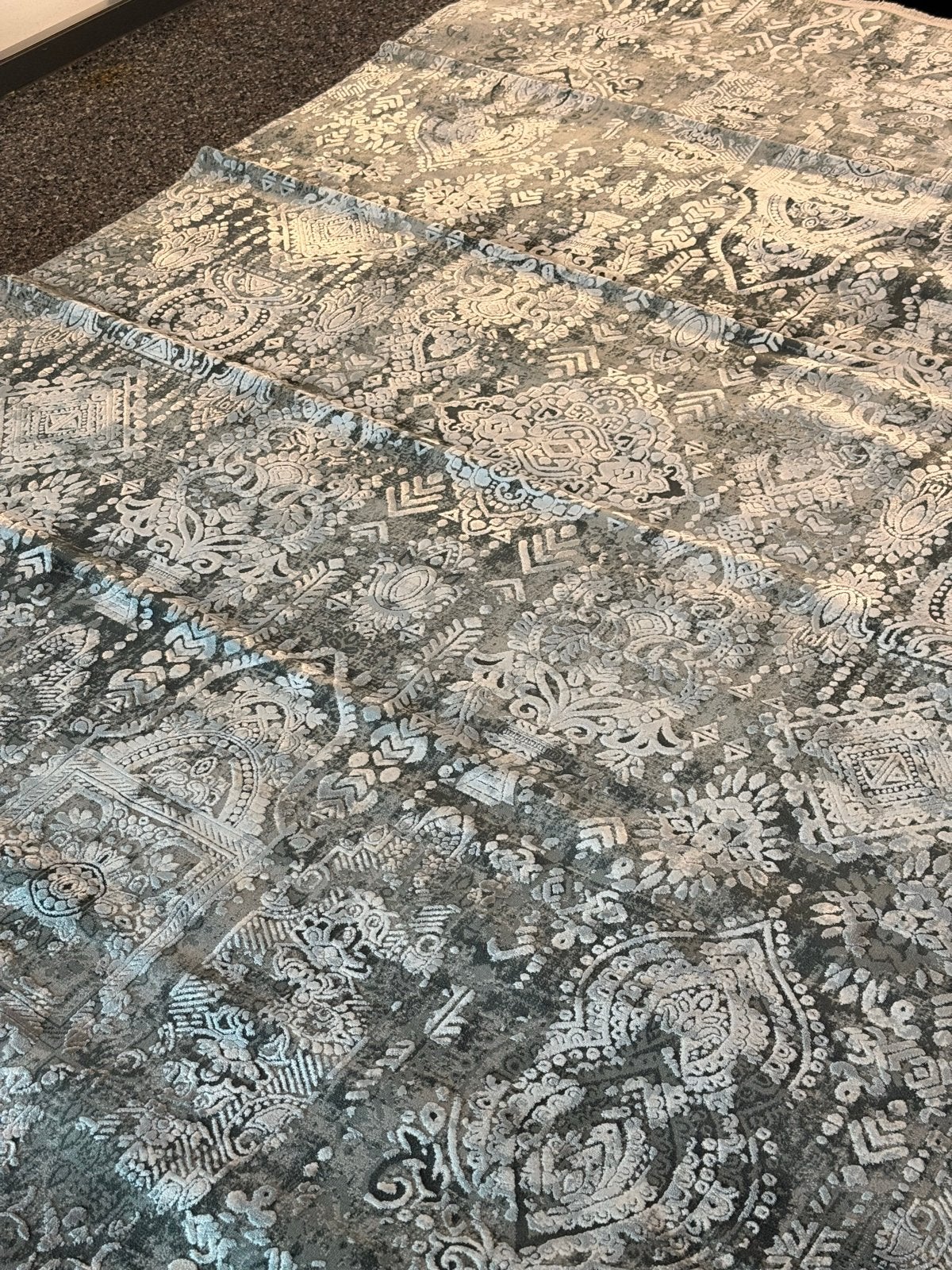 Pierre Cardin Orsay Vloerkleed - Grijs/Wit, 120x290 cm, Ophalen, 100 tot 150 cm, 200 cm of meer, Zo goed als nieuw