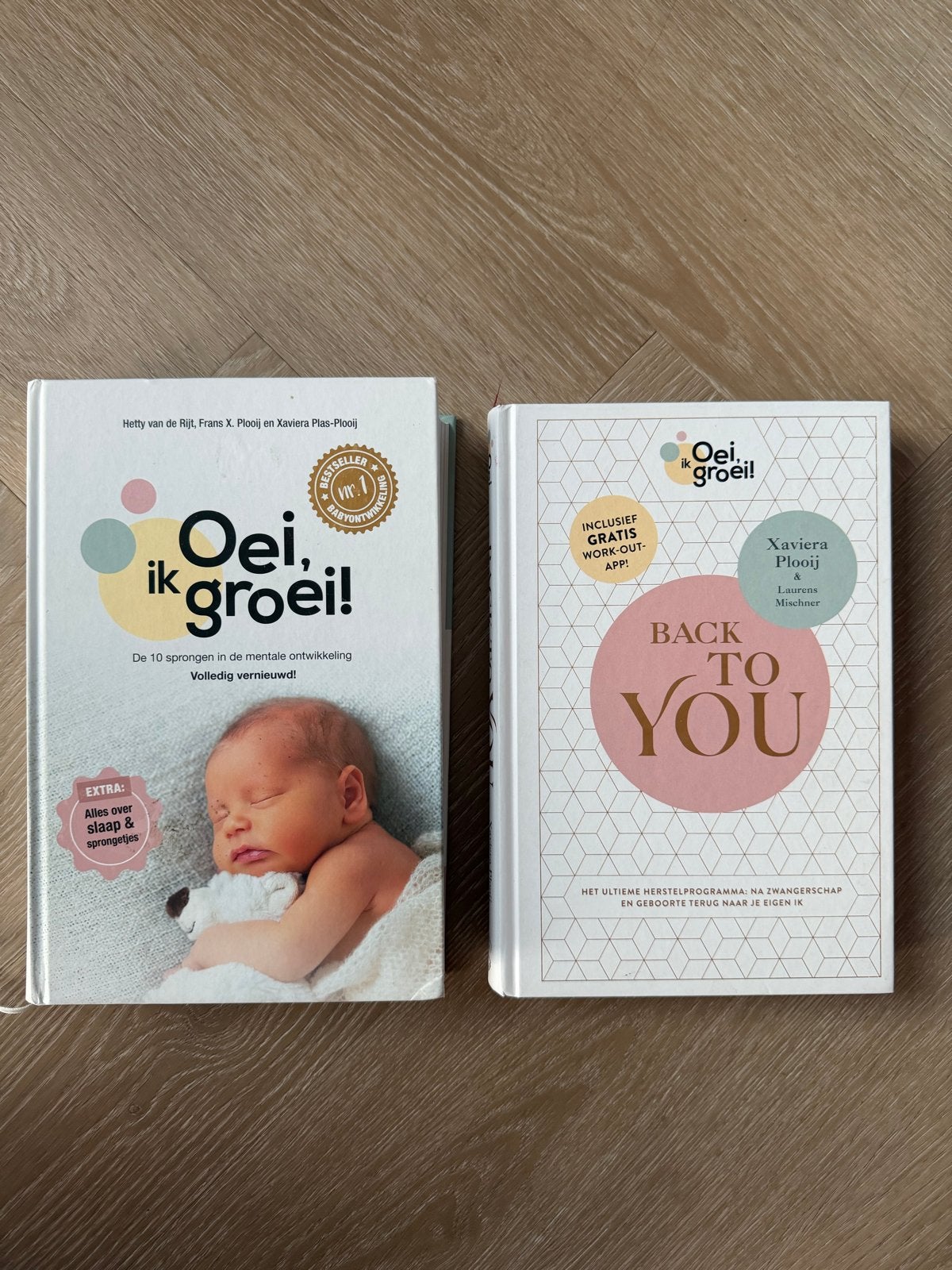 Oei, ik groei! & Back to You - Boekenpakket, Ophalen of Verzenden, Zo goed als nieuw, Zwangerschap en Bevalling