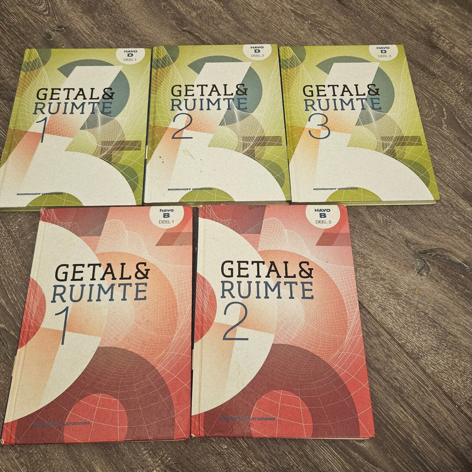 Getal & Ruimte Wiskunde HAVO D en B Boeken, Ophalen of Verzenden, Zo goed als nieuw, HAVO, Wiskunde B