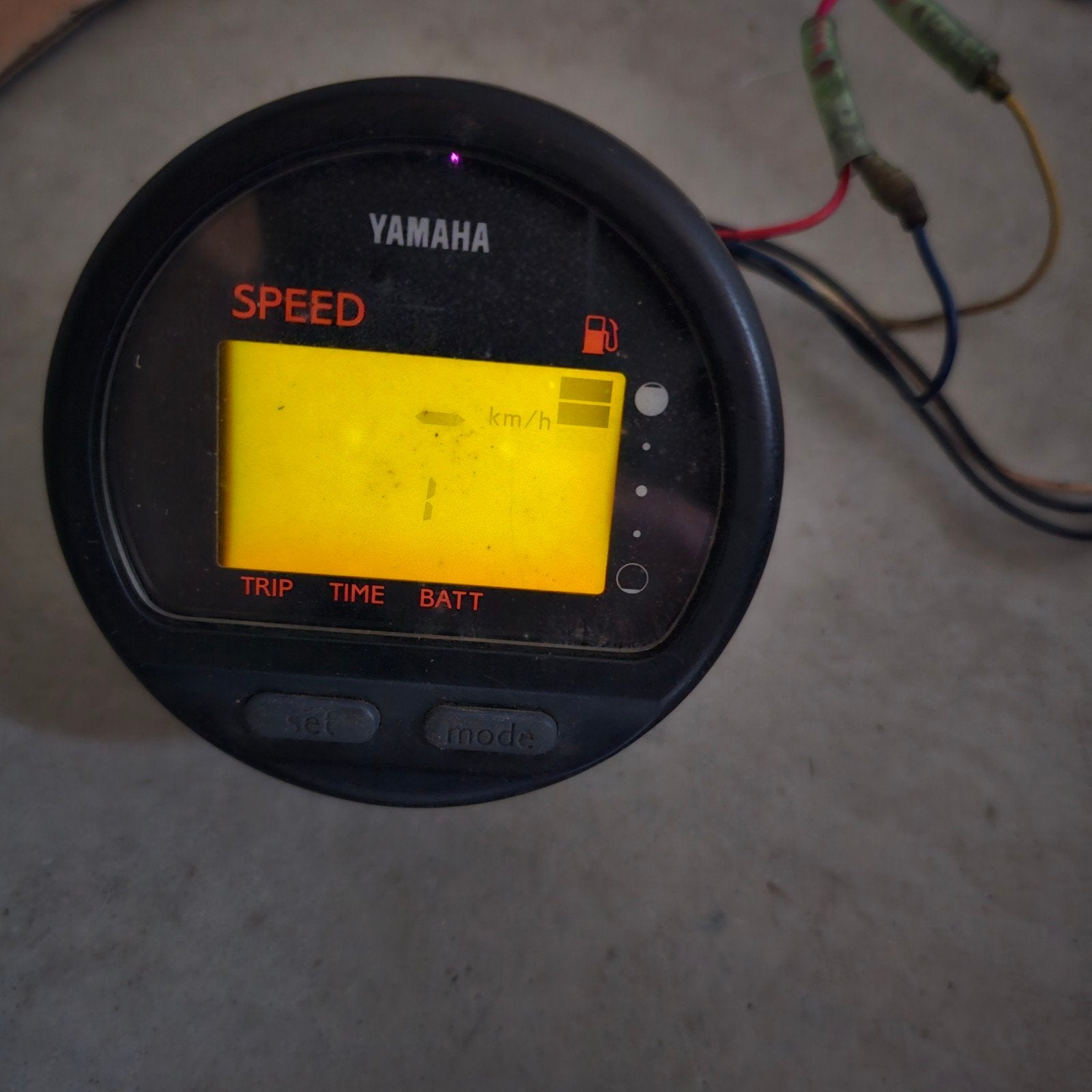 Yamaha speedo met defect (gaat wel aan), Ophalen of Verzenden, Motor en Techniek