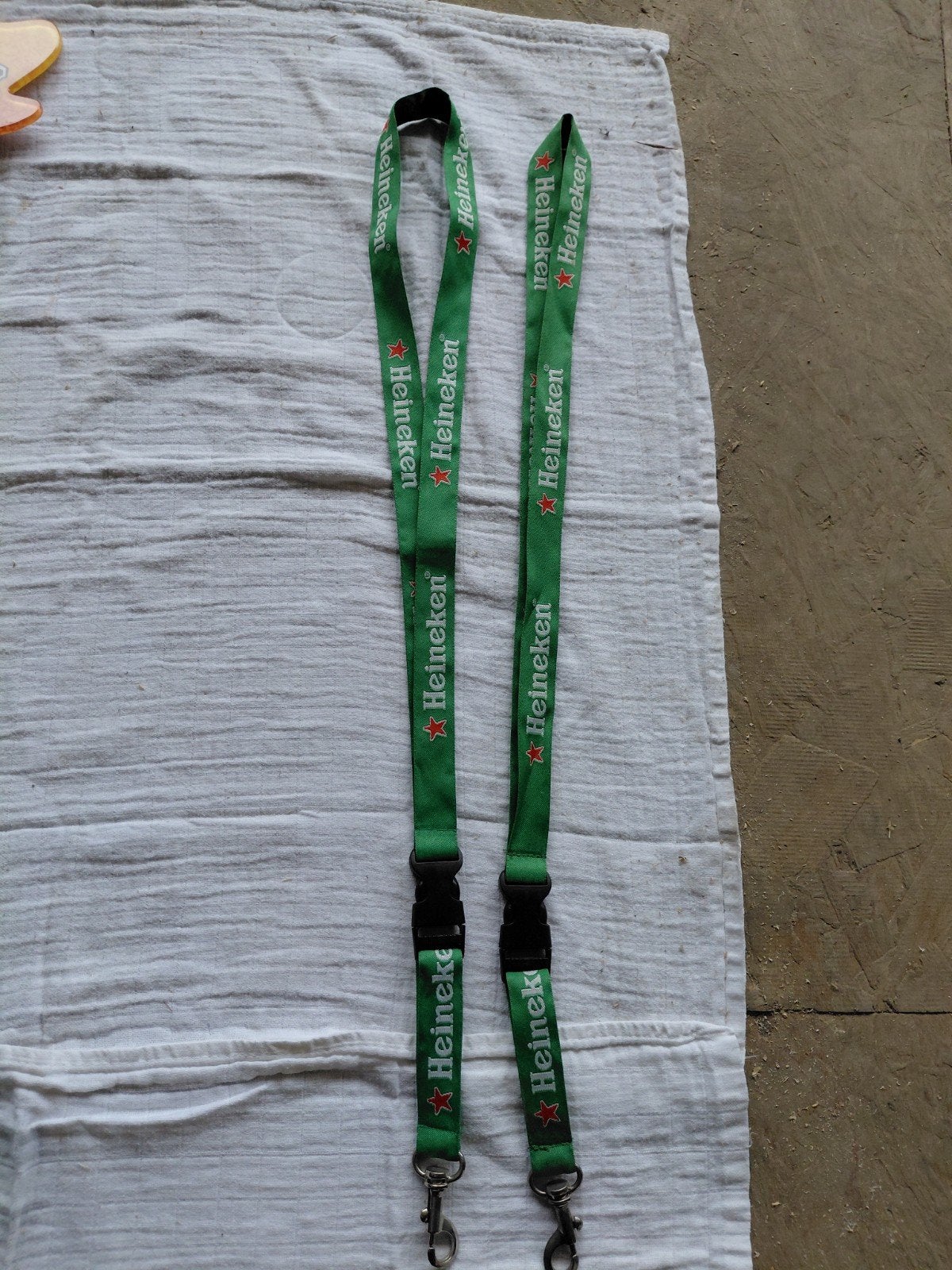 Heineken keycords, Ophalen of Verzenden, Zo goed als nieuw, Glas of Glazen, Overige merken