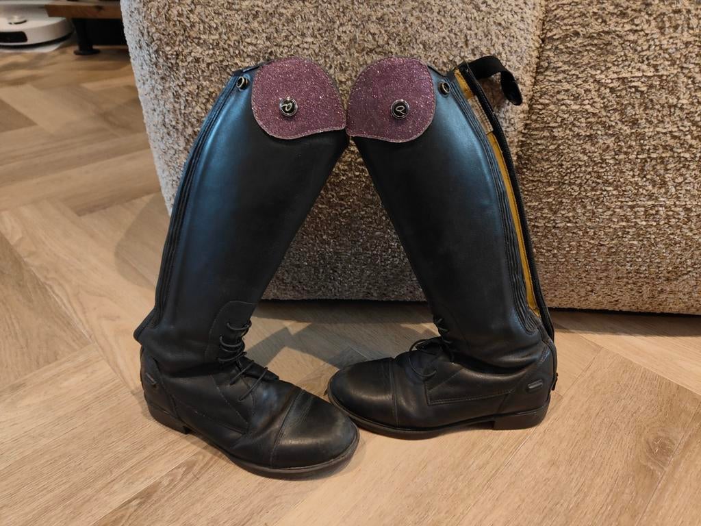 Qhp romy rijlaarzen, Gebruikt, Kinderen, Dressuur, Ophalen of Verzenden