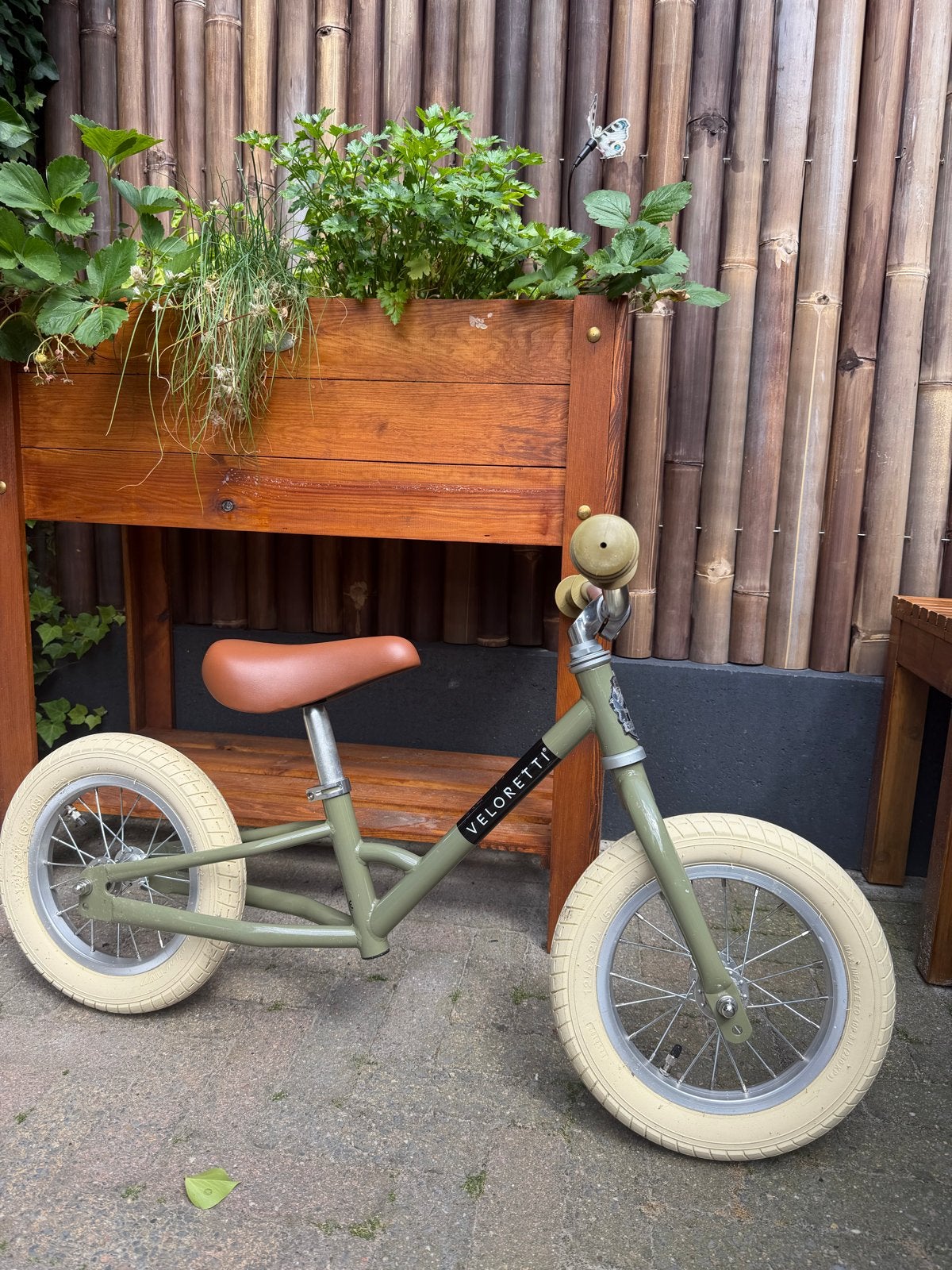 Veloretti loopfiets Groen - Zo goed als nieuw, Ophalen, Zo goed als nieuw, 16 tot 20 inch