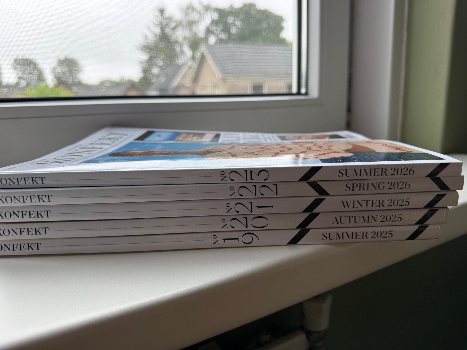 Konfekt Magazine - 2025 en 2026, Ophalen of Verzenden, Zo goed als nieuw, Glossy