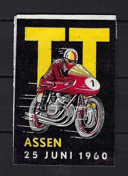 1040 Assen TT 25 juni 1960, Ophalen of Verzenden, Nederland