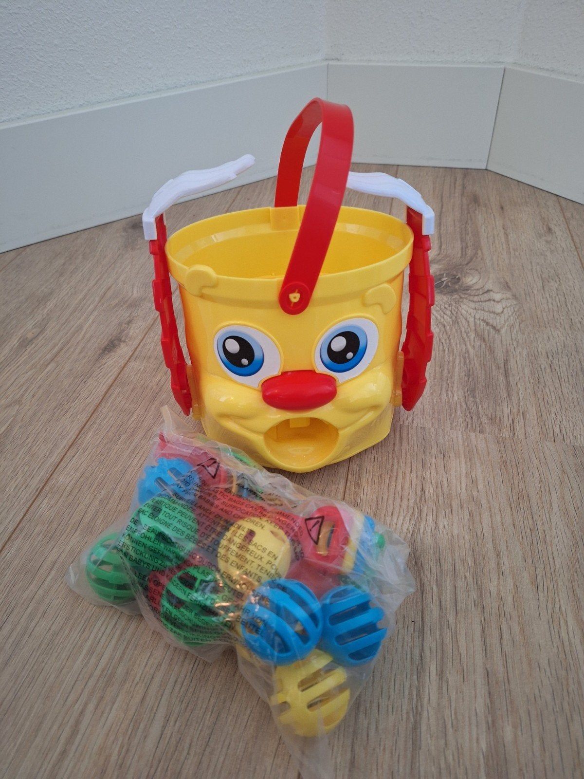 Leuk ballenspel voor kinderen - Emmer met ballen, Ophalen of Verzenden, Nieuw, Jongen of Meisje