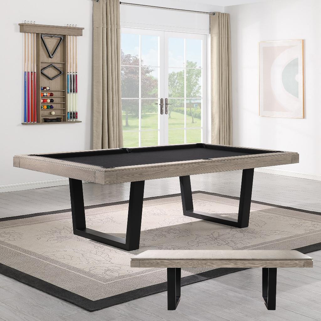 Pooltafel Lexor Dinner Unity Cement, Ophalen of Verzenden, Nieuw, Pooltafel