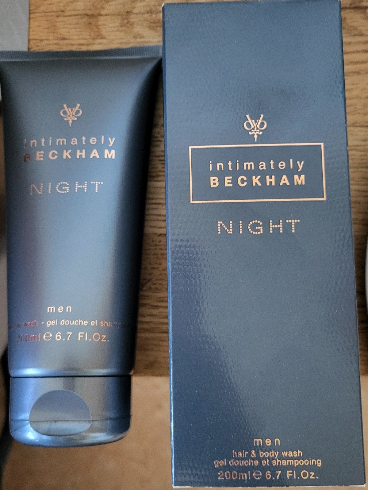 intimately Beckham night gel douche 200 ml, Ophalen of Verzenden, Nieuw