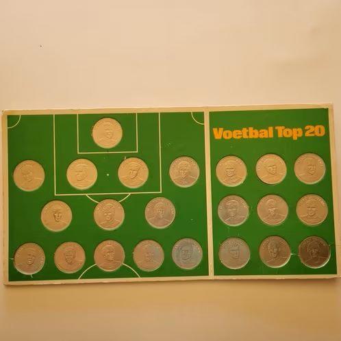 Voetbal munten, Postzegels en Munten, Munten | Europa | Euromunten, 2 euro, Overige landen, Ophalen of Verzenden