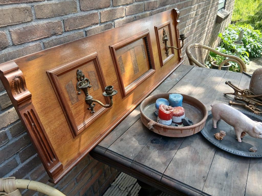 Mooi decoratieblad 2 stuks, Ophalen, Gebruikt