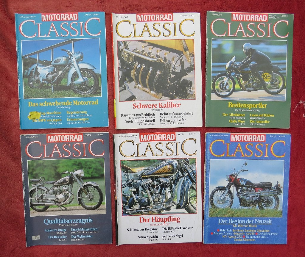 Motorrad Classic 1990, Ophalen of Verzenden, Zo goed als nieuw, Algemeen