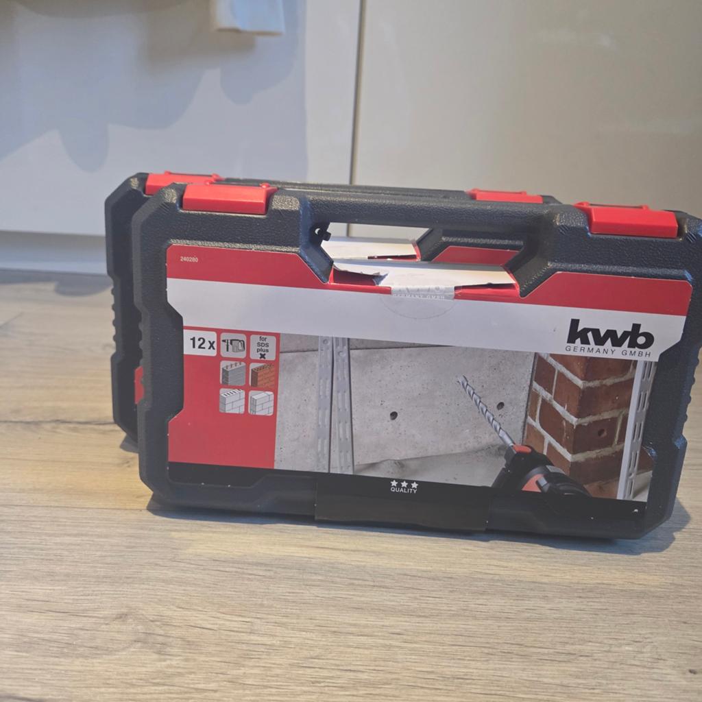 KWB Boorset 12-delig voor Steen en Beton, Ophalen