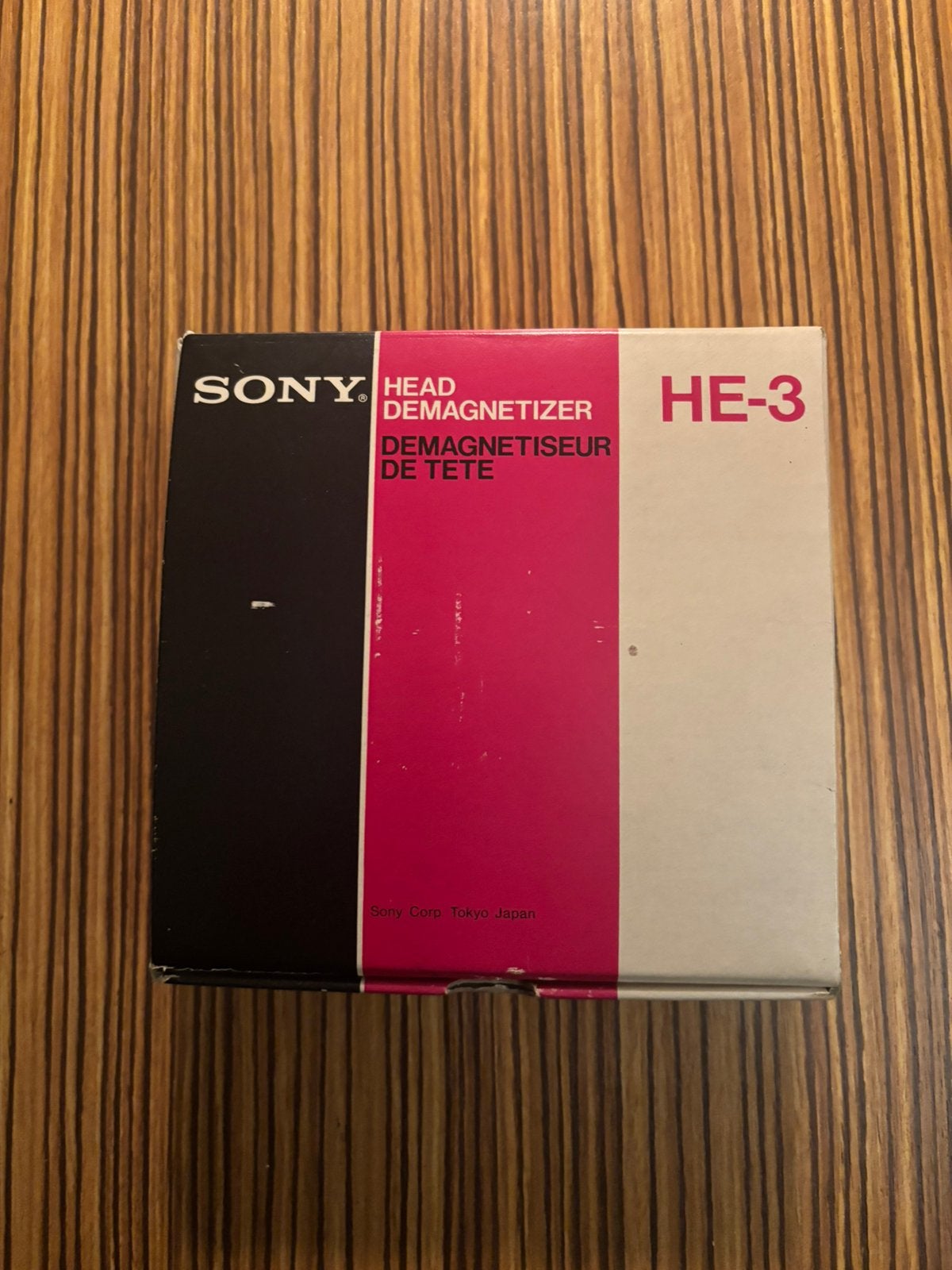 Te koop : Sony head demagnetizer HE-3 near mint., Ophalen of Verzenden, Bandrecorder