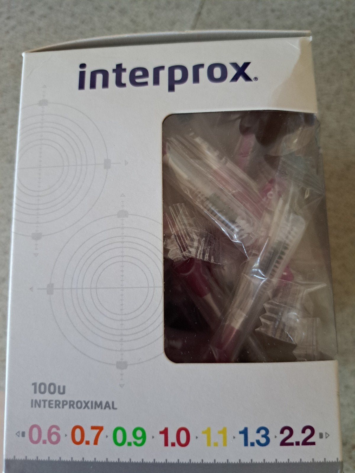 interprox interdentale ragers 2.2 paars, Ophalen of Verzenden, Nieuw