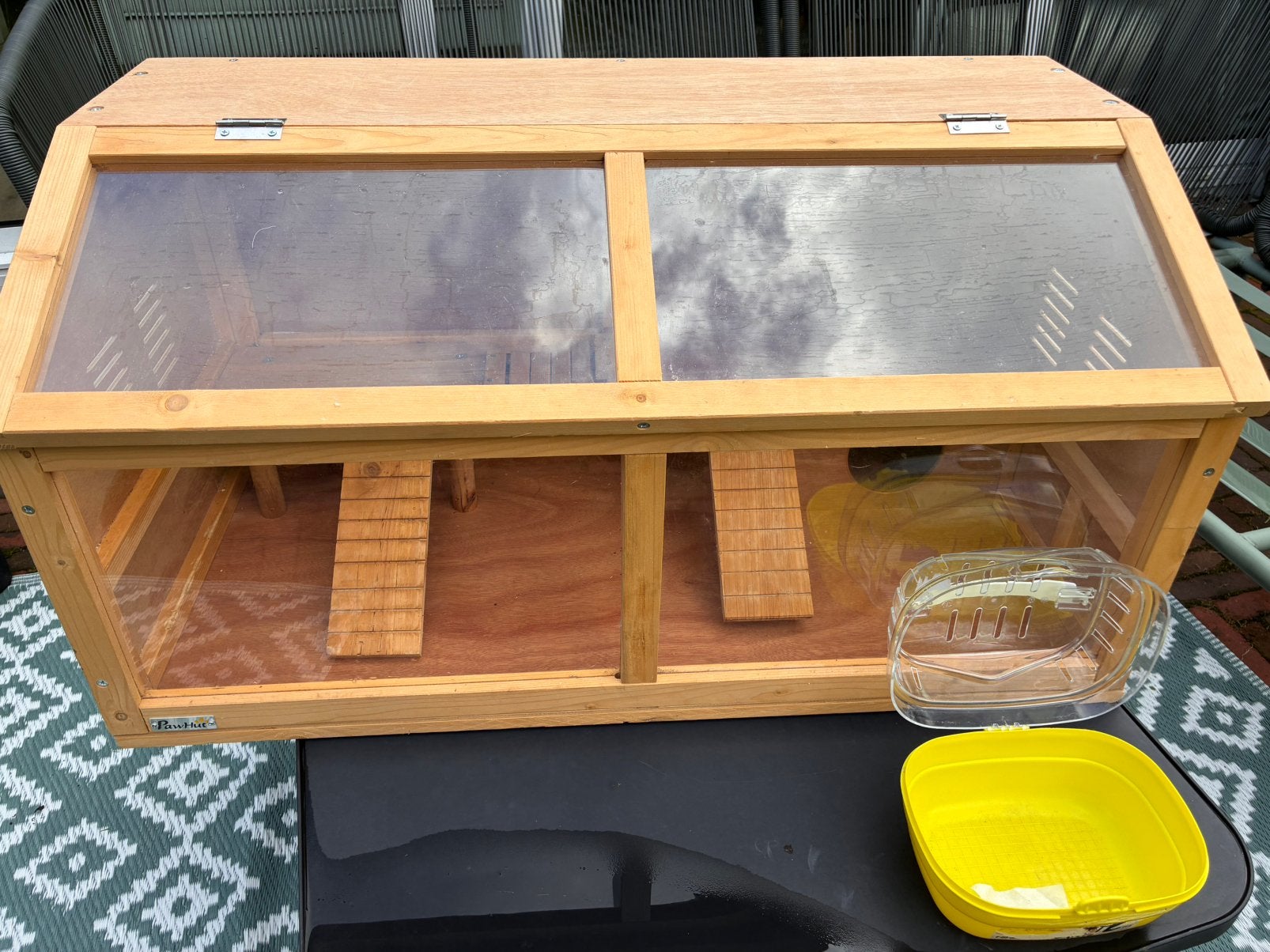 Hamsterkooi -  hamsterscaping, Dieren en Toebehoren, Gebruikt, 75 tot 110 cm, Ophalen, Minder dan 60 cm