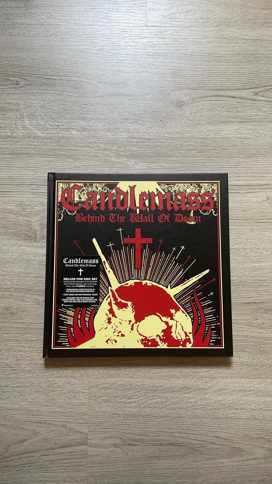 Candlemass – Behind the Wall of Doom (5-Disc Box), Alle leeftijden, Ophalen of Verzenden, Zo goed als nieuw