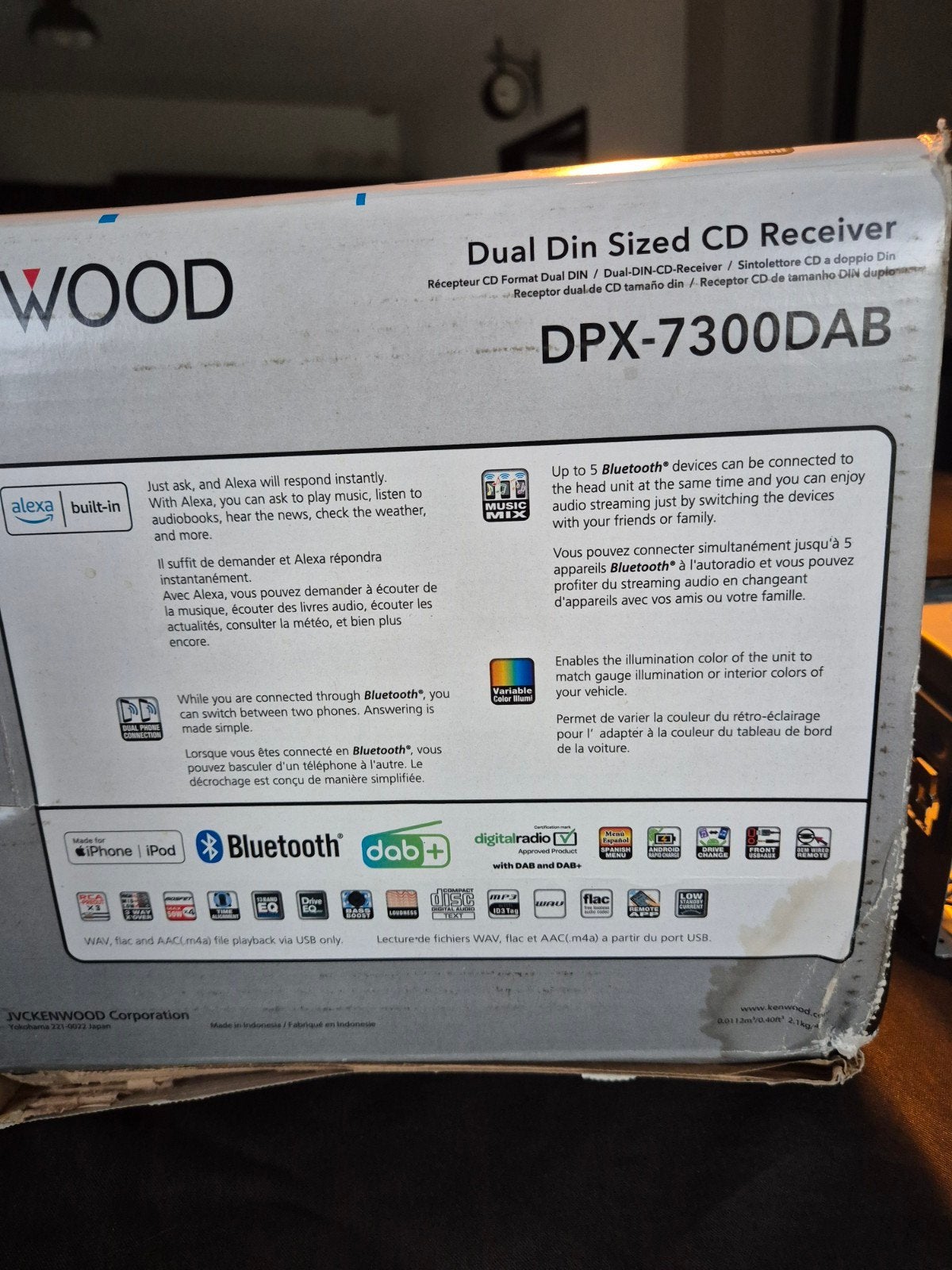 DAB+ Kenwood Digitalradio, Ophalen of Verzenden