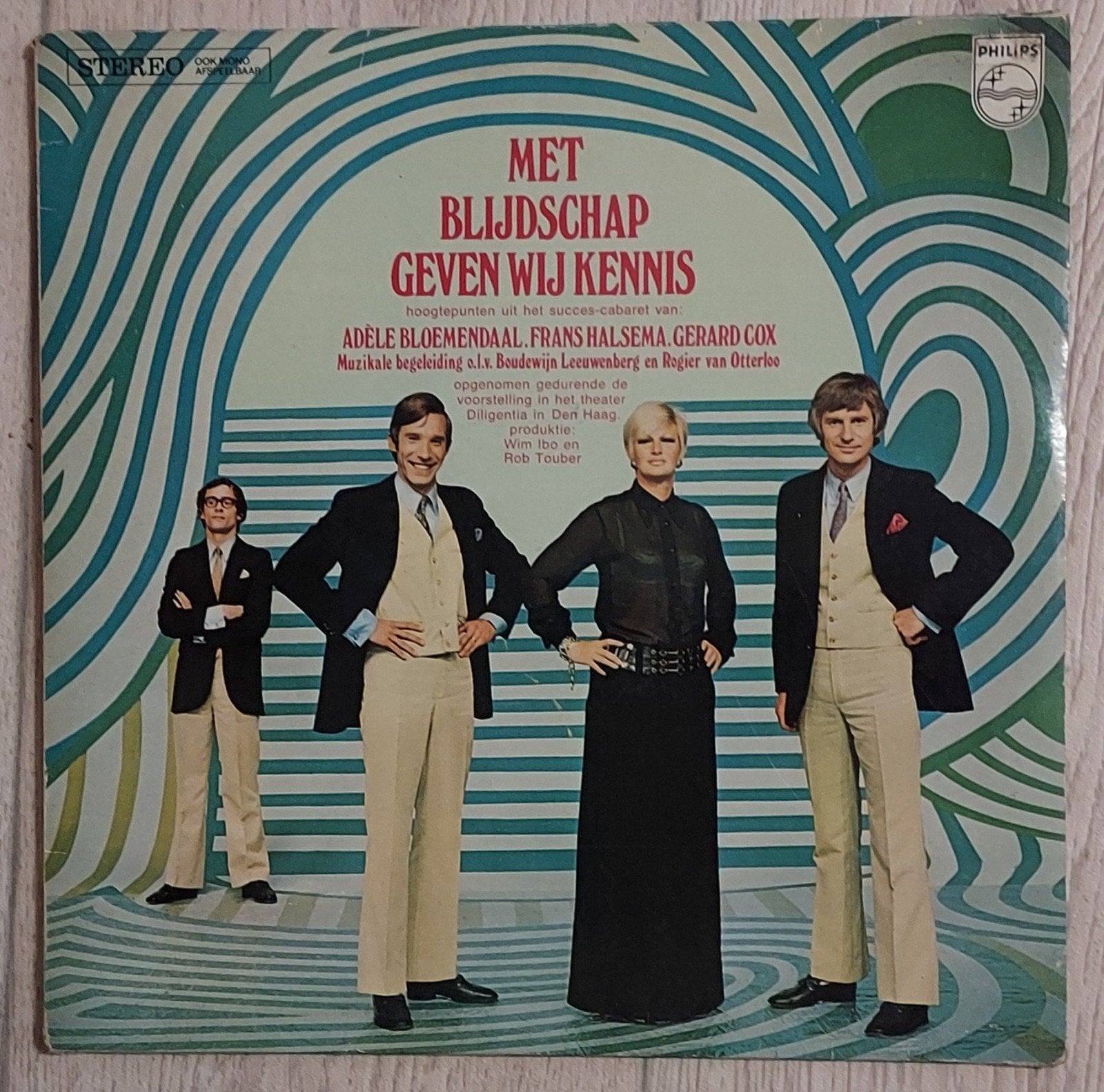 Cabaret jaren 60- Met blijdschap...., Ophalen of Verzenden, Gebruikt, 12 inch