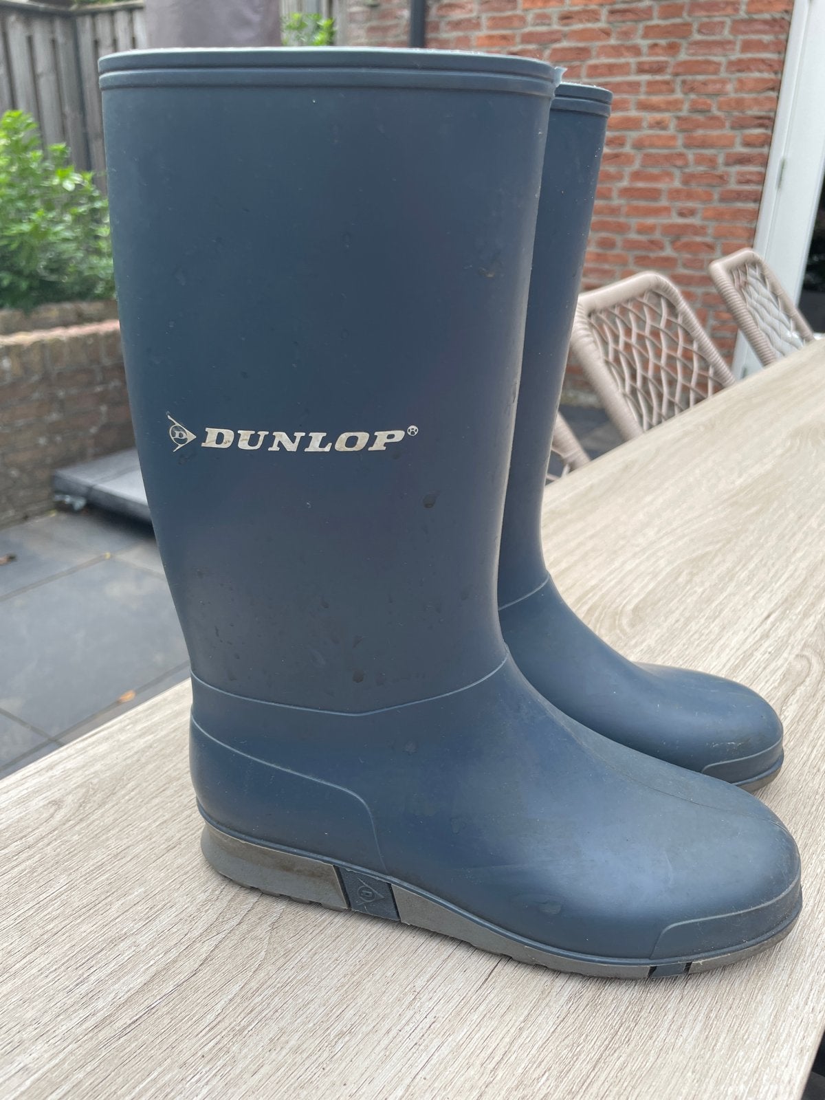 Dunlop regenlaarzen - Maat 34, Ophalen, Zo goed als nieuw, Kinderen, Laarzen