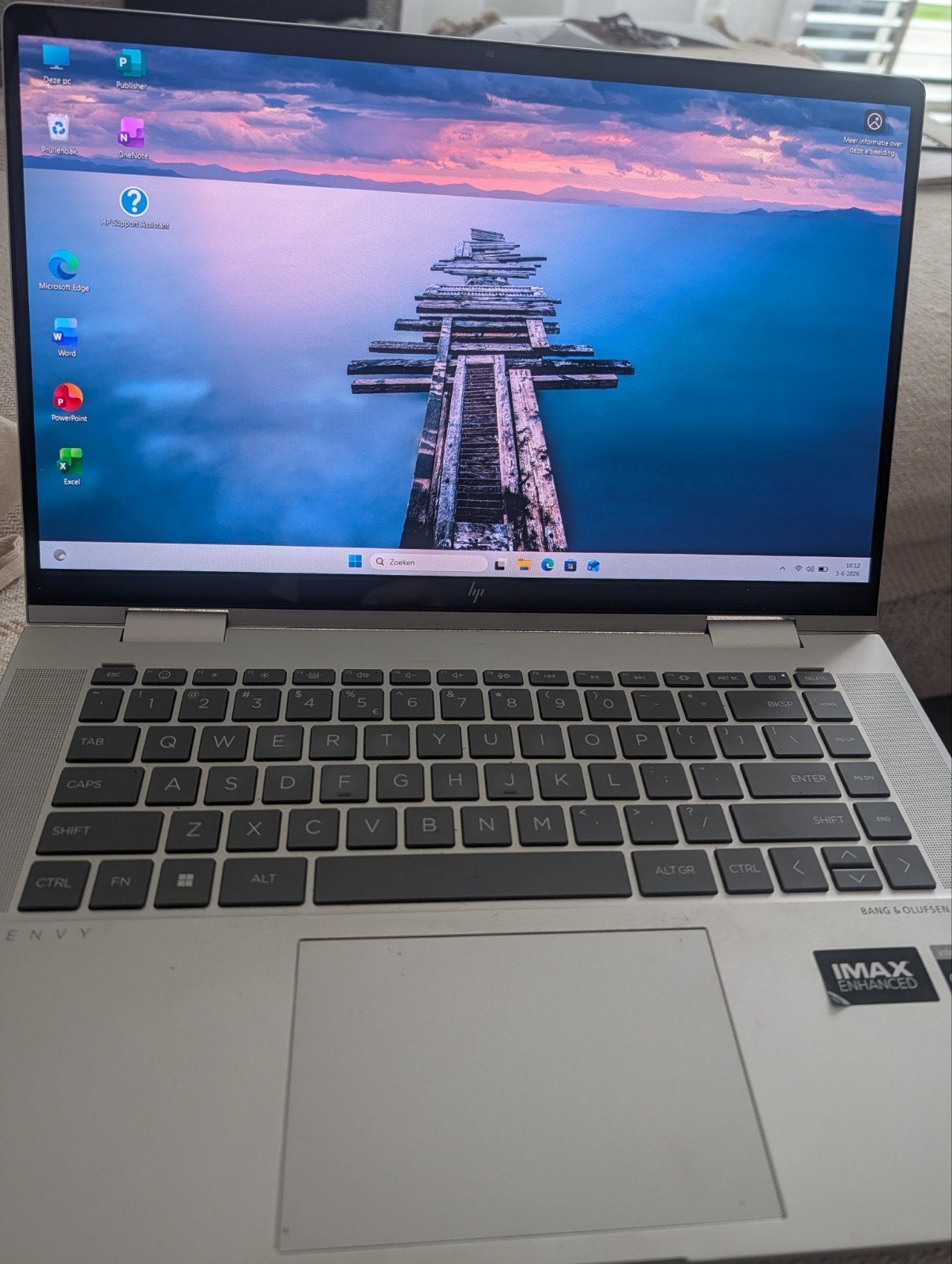 HP Envy x360 i7 13e gen, 15" OLED, 16GB RAM, 1TB SSD + Acc., HP Envy X360, Ophalen of Verzenden, Zo goed als nieuw, SSD