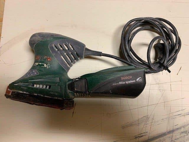 schuurmachine, Ophalen, Gebruikt, Minder dan 600 watt, Vlakschuurmachine