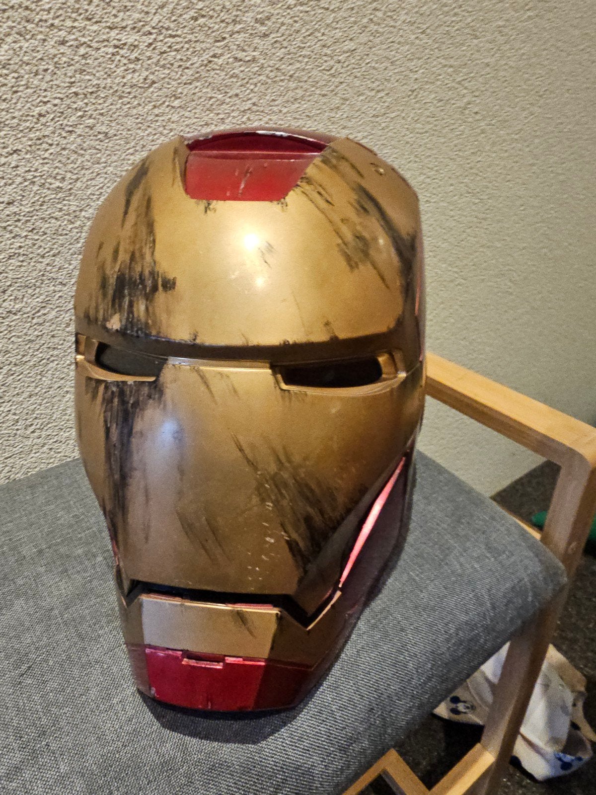 Iron Man Helm - Cosplay/Display - Gebruikt, Ophalen of Verzenden, Gebruikt