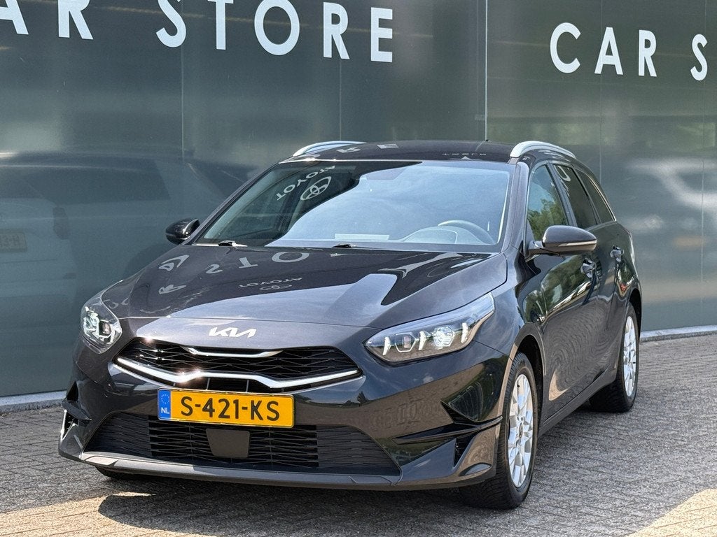 Kia Ceed Sportswagon 1.5 T-GDi DynamicPlusLine FACELIFT Deal, Gebruikt, 4 cilinders, 160 pk, Zwart