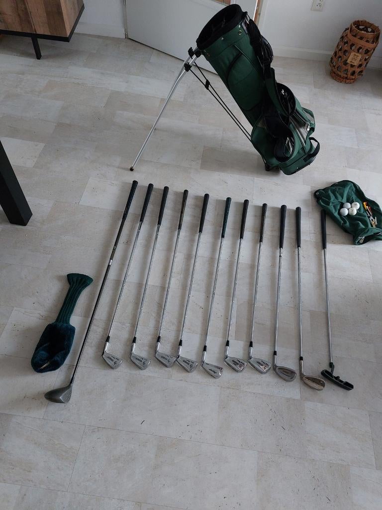 Complete Wilson golfset heren - Rechtshandig met tas, Sport en Fitness, Golf, Ophalen of Verzenden, Gebruikt, Set, Overige merken