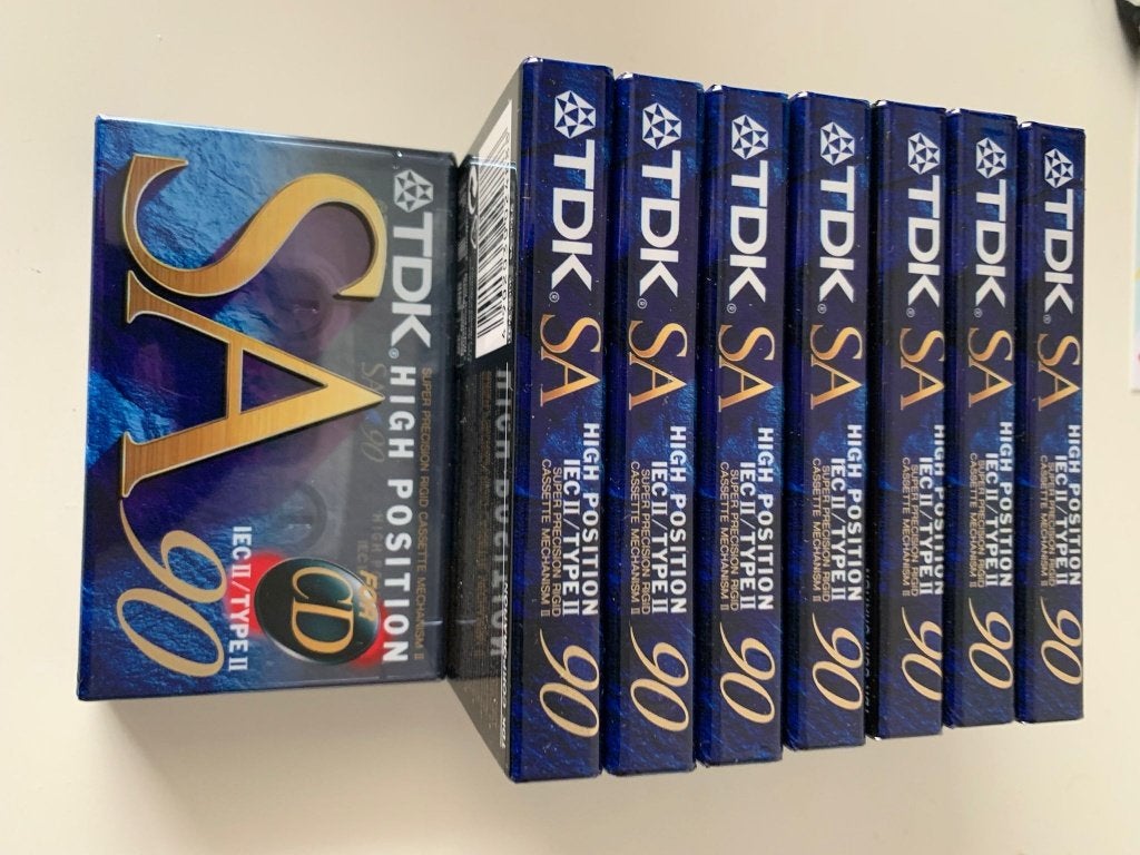 TDK audio cassettebandjes geseald, 2 t/m 25 bandjes, Overige genres, Ophalen of Verzenden, Nieuw in verpakking