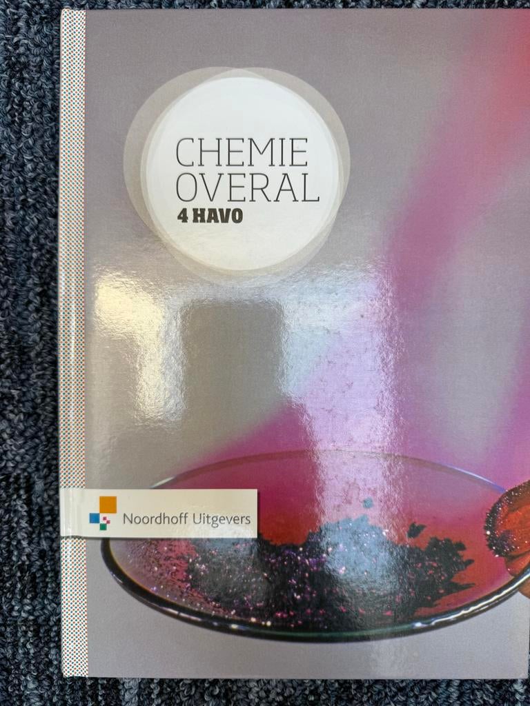 Scheikunde boek 4 HAVO - Chemie Overal, Boeken, Ophalen of Verzenden, Gelezen, HAVO, Scheikunde