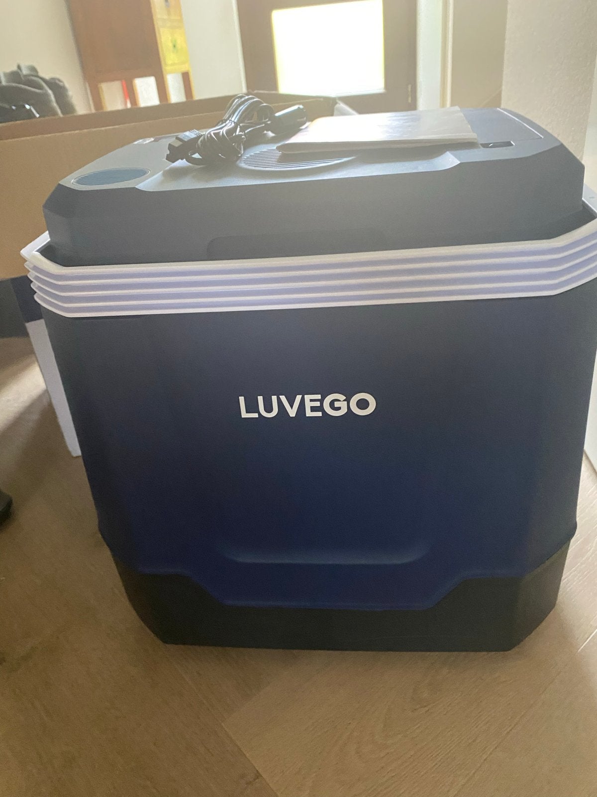 LUVEGO LGS11 Thermo Elektrische Koelbox - Zo goed als nieuw, Caravans en Kamperen, Ophalen, Zo goed als nieuw, Koelbox, Elektrisch