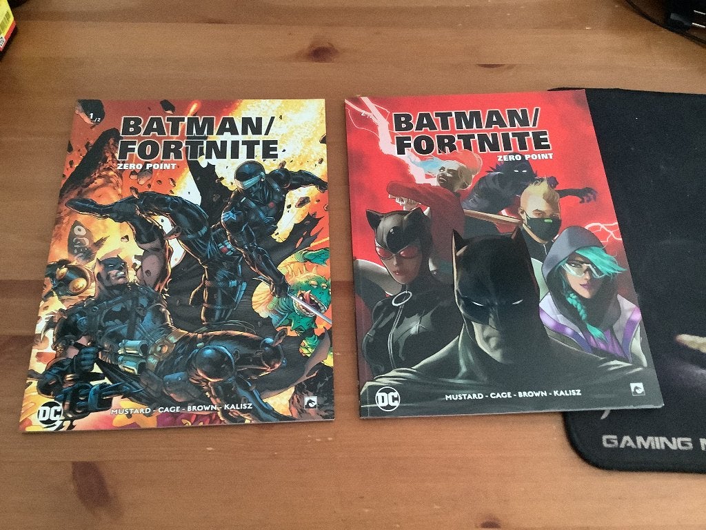 Batman / Fortnite zero point deel 1 en 2, DC comics, Amerika, Complete serie of reeks, Ophalen of Verzenden, Zo goed als nieuw