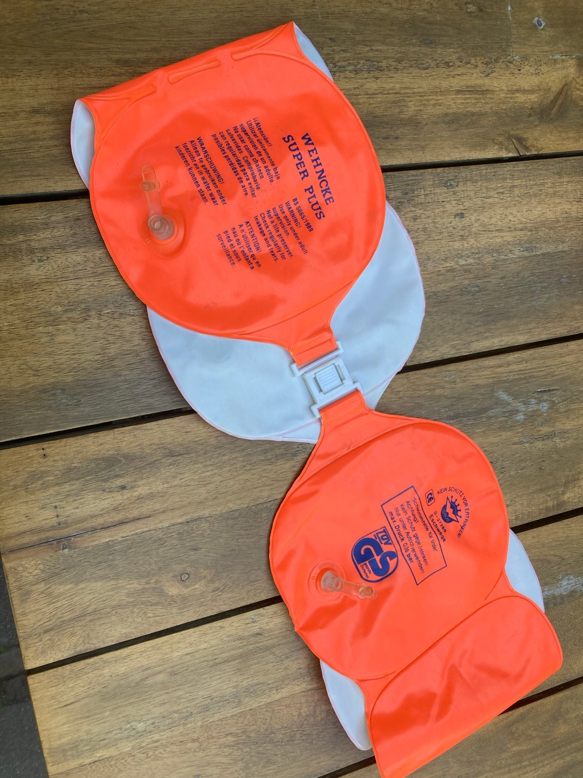 Zwembandjes - Oranje Wehncke Super Plus, Jongen of Meisje, One size, Ophalen of Verzenden, Zo goed als nieuw