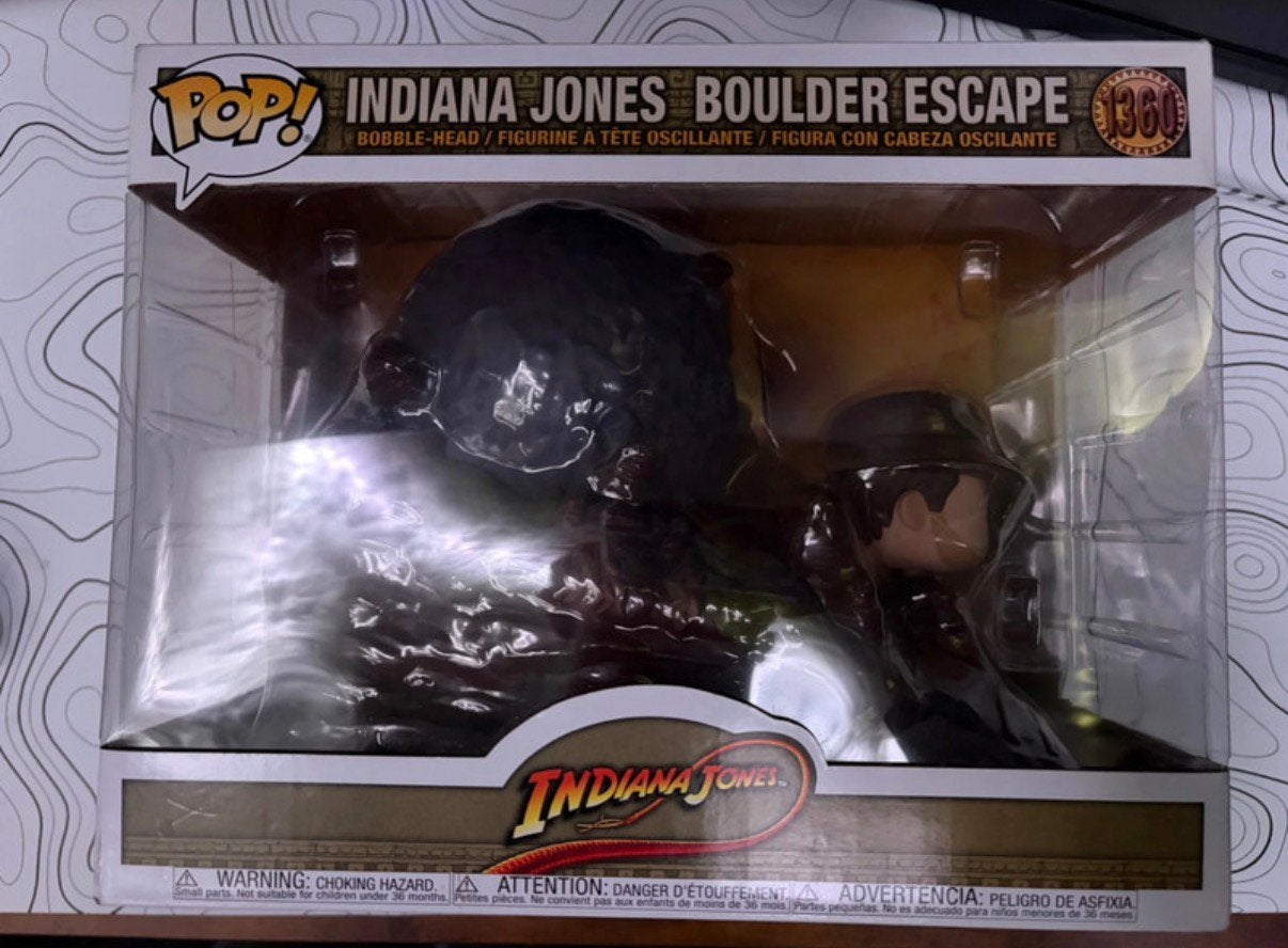 Indiana jones funko pop movie moment, Ophalen of Verzenden, Zo goed als nieuw