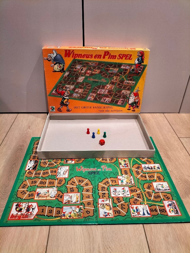Wipneus en Pim Spel - 1985 - uitgave van Selecta, Een of twee spelers, Ophalen of Verzenden, Gebruikt, Selecta