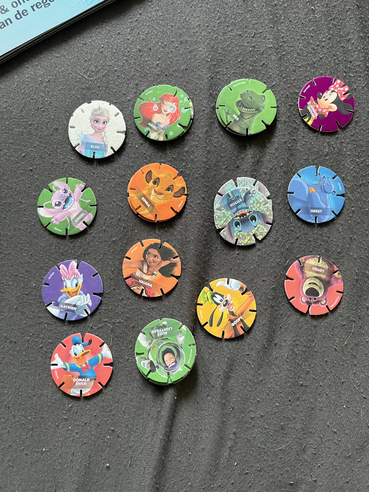 Disney Tazos/Flippo's - Diverse figuren, Ophalen of Verzenden, Gebruikt, Jongen of Meisje