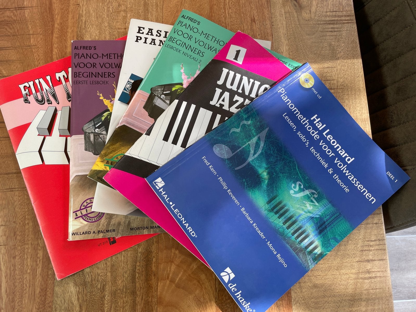 Piano boeken voor beginners (x6), Boeken, Ophalen of Verzenden