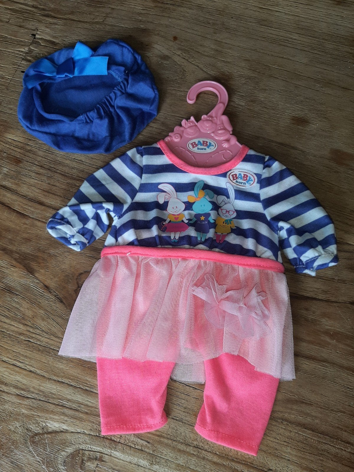 Zgan poppenkleding Baby Born 3, Kinderen en Baby's, Ophalen of Verzenden, Zo goed als nieuw, Babypop