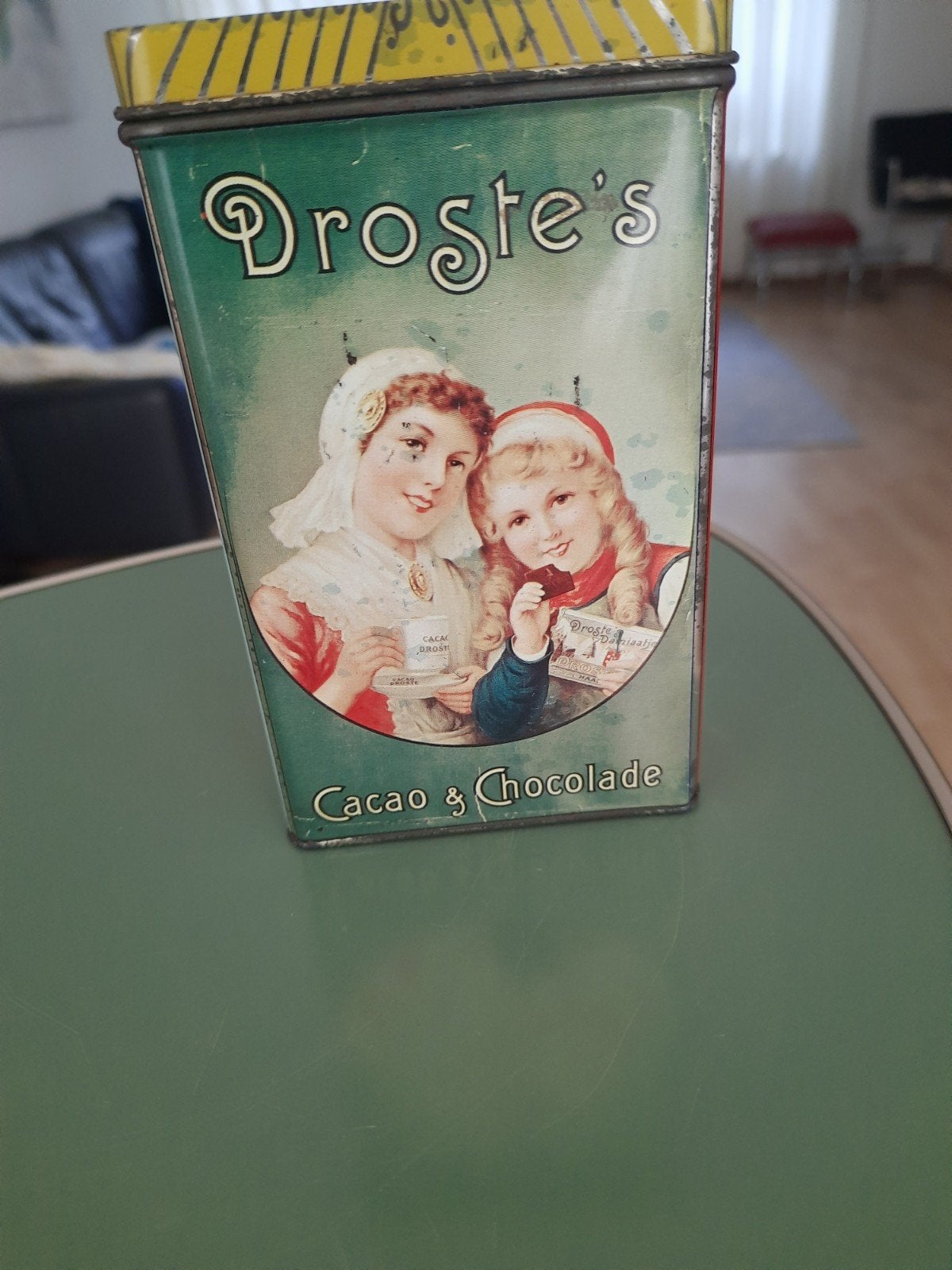Vintage Droste Cacao Blikje - Goede Staat, Ophalen of Verzenden