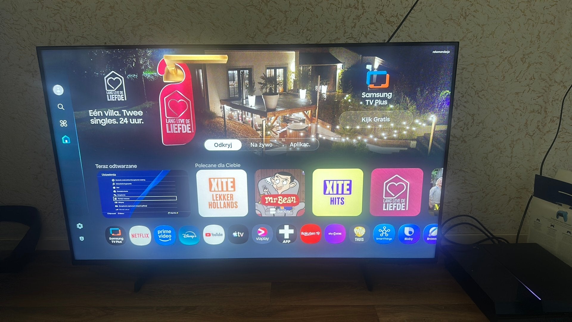 Samsung „43” smart Tv, 50 Hz, Ophalen of Verzenden, Zo goed als nieuw, Samsung