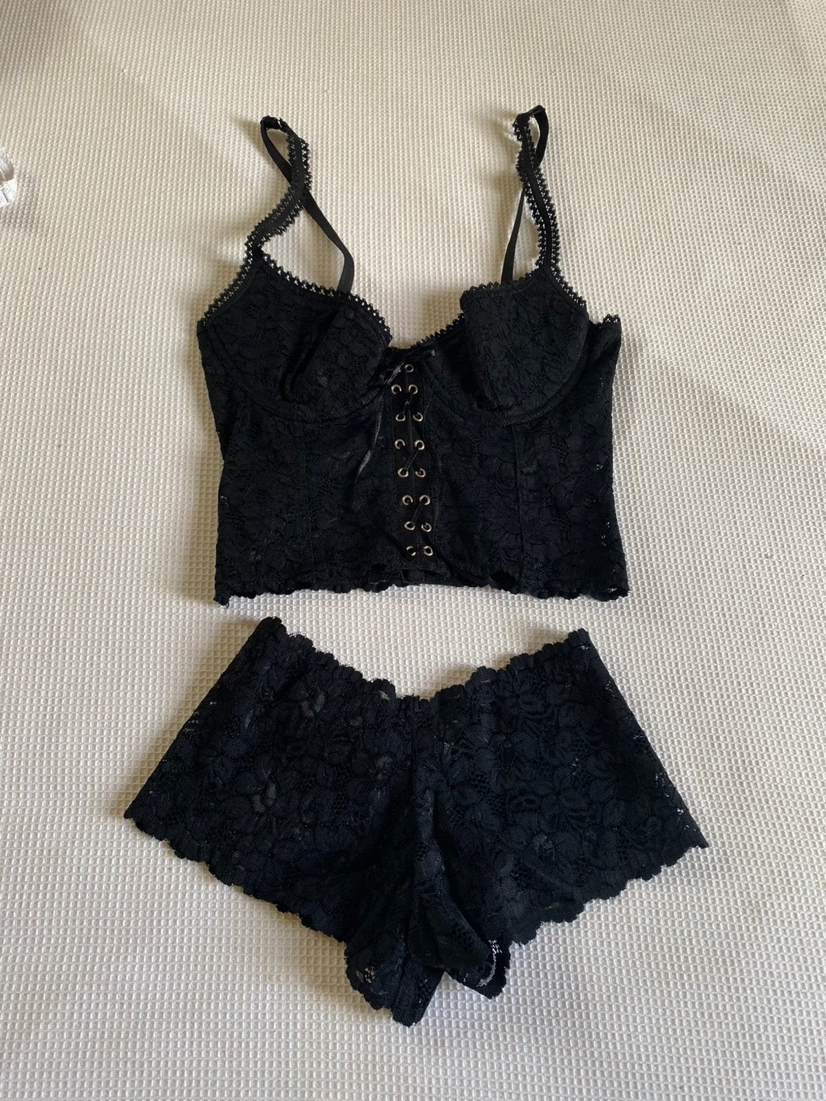Sexy zwarte corset set, Ophalen of Verzenden, Zwart, Body of Korset