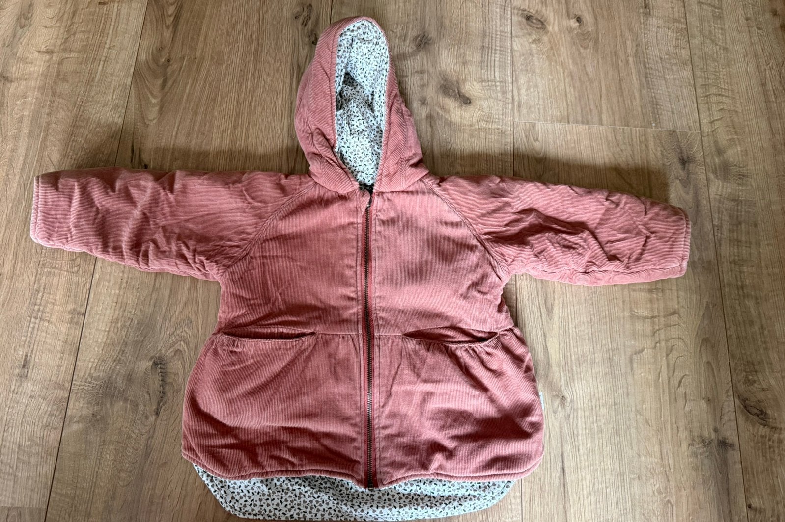 Konges Sløjd reversible jasje – maat 98 | Zo goed als nieuw!, Ophalen of Verzenden, Zo goed als nieuw, Meisje, Jas
