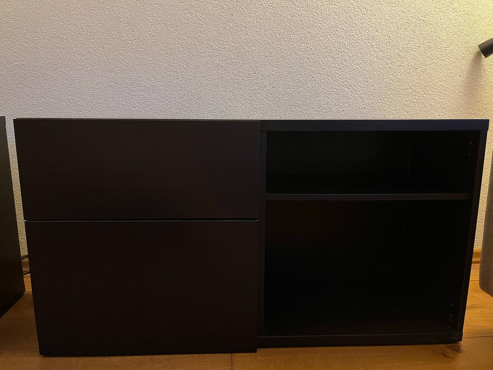 IKEA Besta kastje met deur, lade en extra planken, Ophalen, Gebruikt